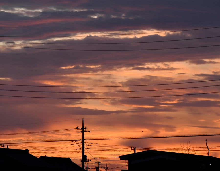 夕方の空