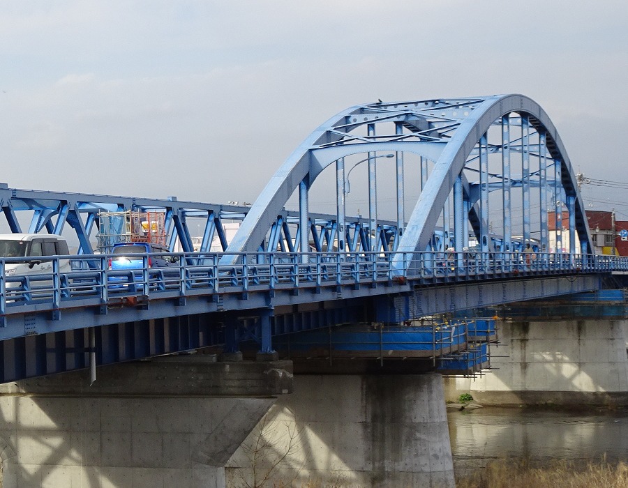 狩野川、千歳橋